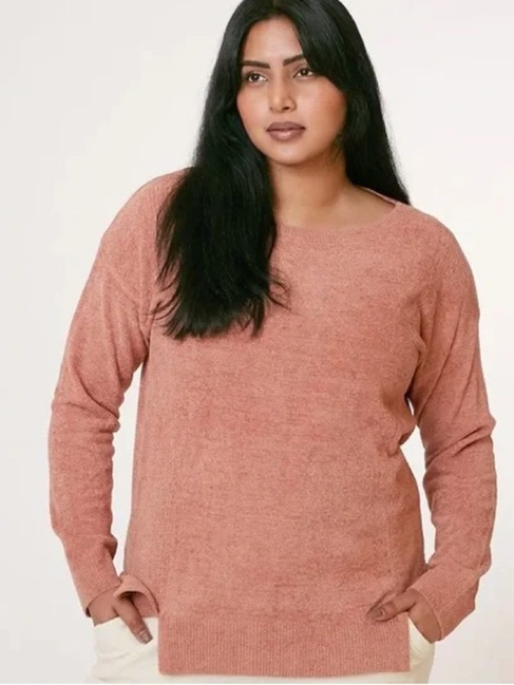 Barefoot Dreams Cozy Chic Ultra Lite Pullover sweater
